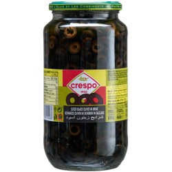 Olives Noires En Rondelles 460G 1/1