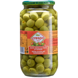 Olives Vertes Farcies Poivrons 550G